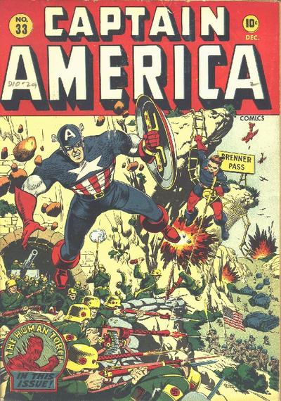 Captain America #33
