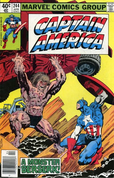 Captain America #244