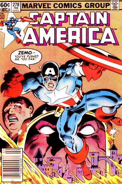 Captain America #278