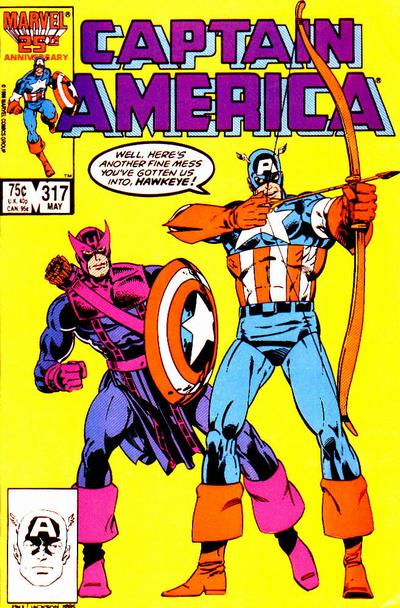 Captain America #317