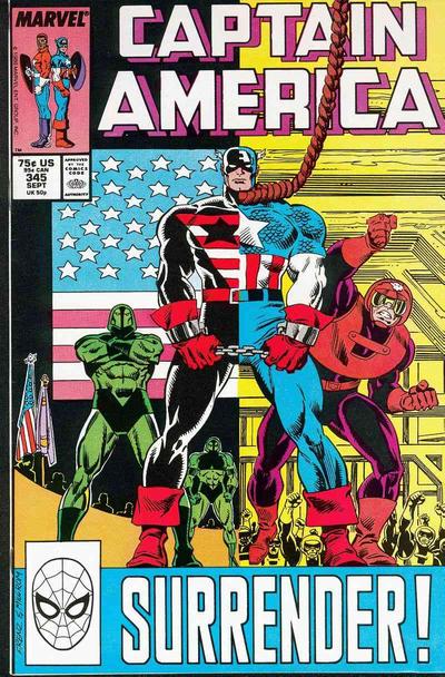 Captain America #345