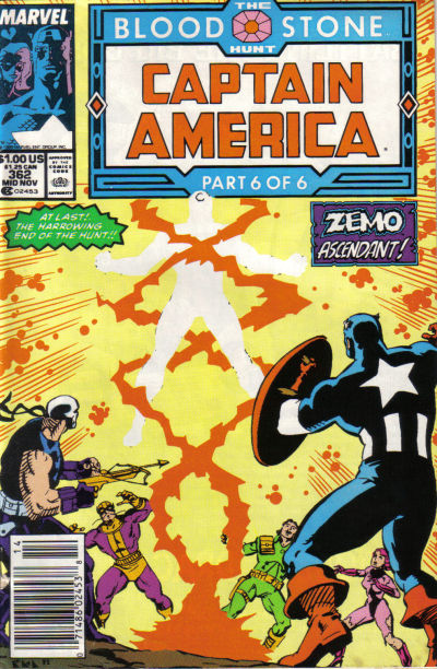 Captain America #362