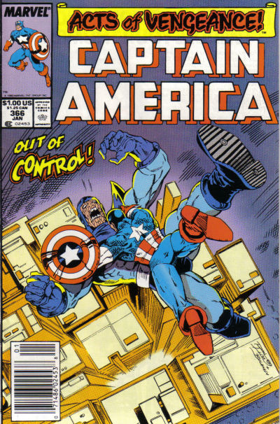 Captain America #366