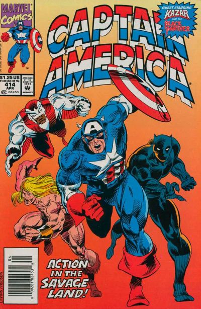 Captain America #414